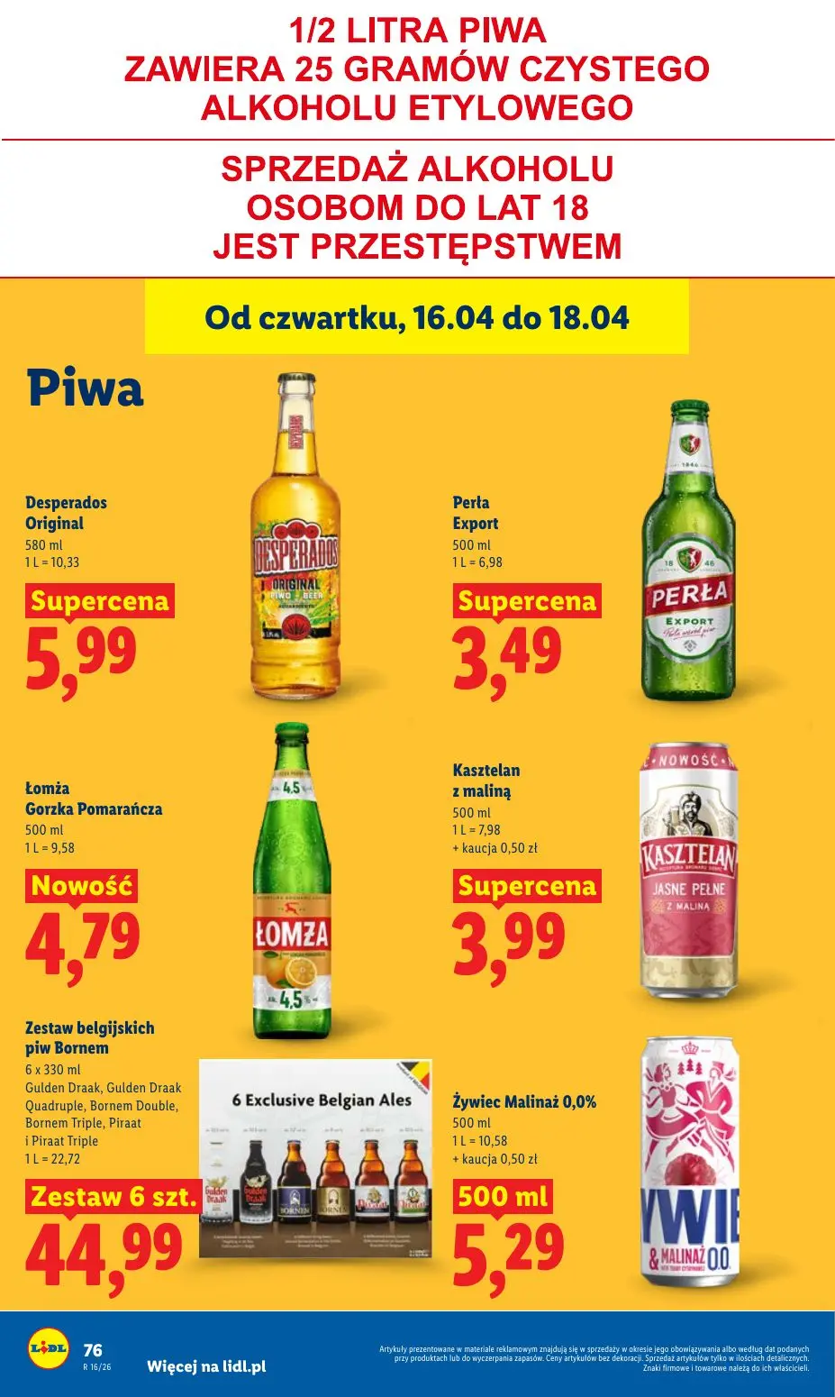 gazetka promocyjna LIDL Od czwartku - Strona 82