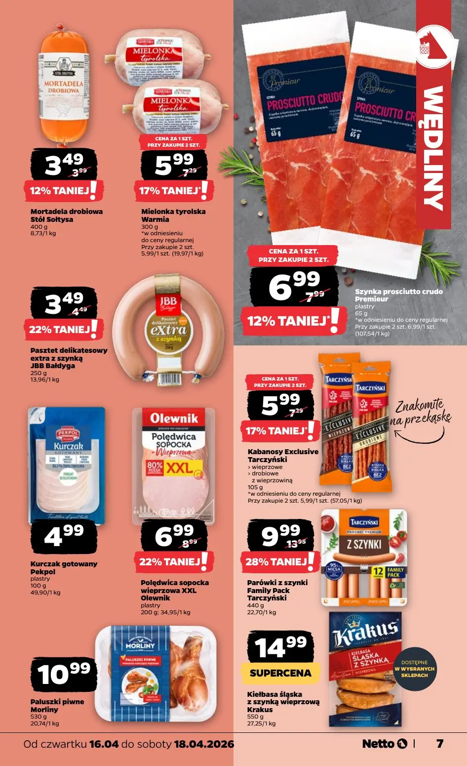 gazetka promocyjna NETTO Gazetka spożywcza - Strona 7