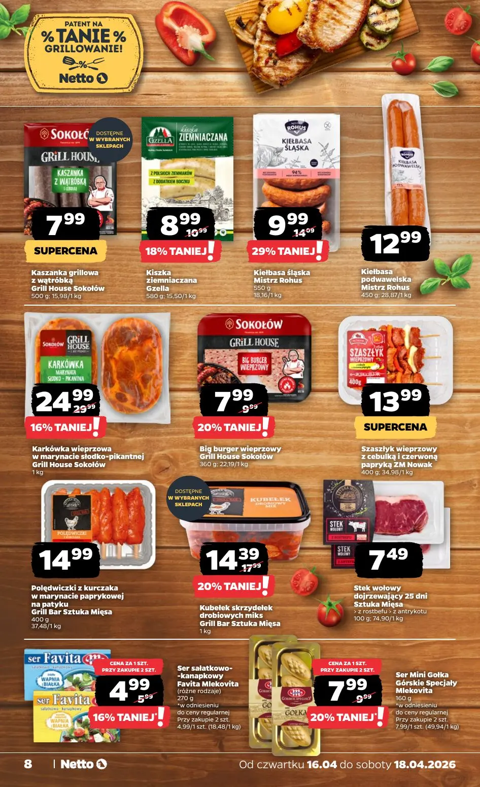 gazetka promocyjna NETTO Gazetka spożywcza - Strona 8