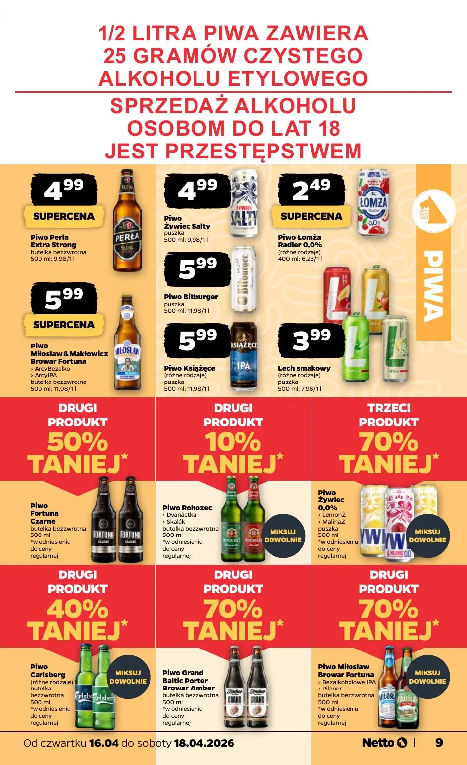 gazetka promocyjna NETTO Gazetka spożywcza - Strona 9