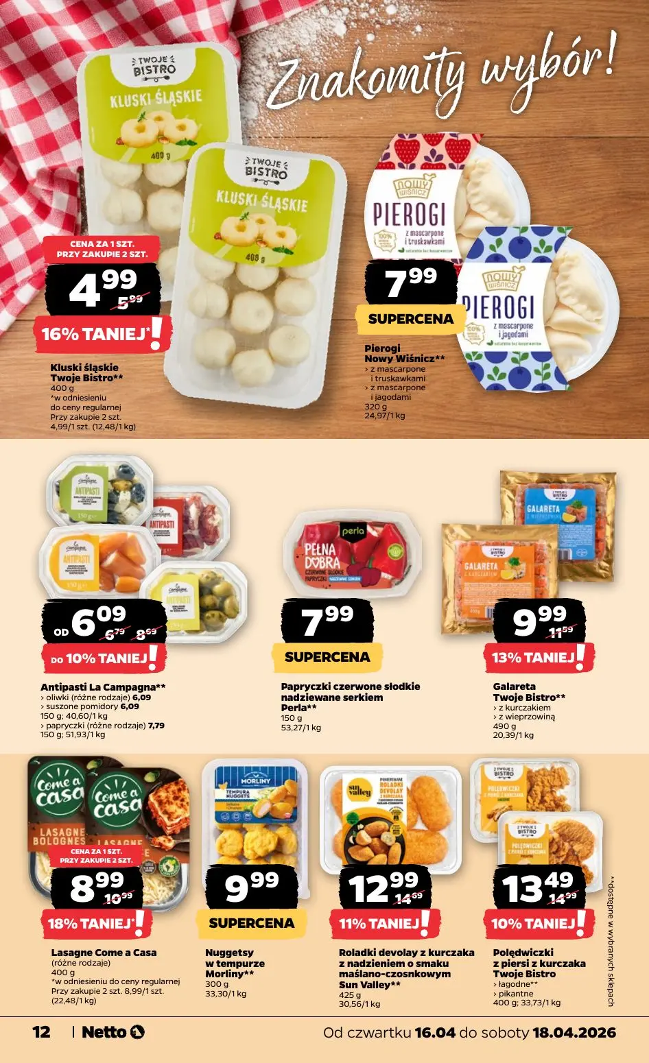 gazetka promocyjna NETTO Gazetka spożywcza - Strona 12