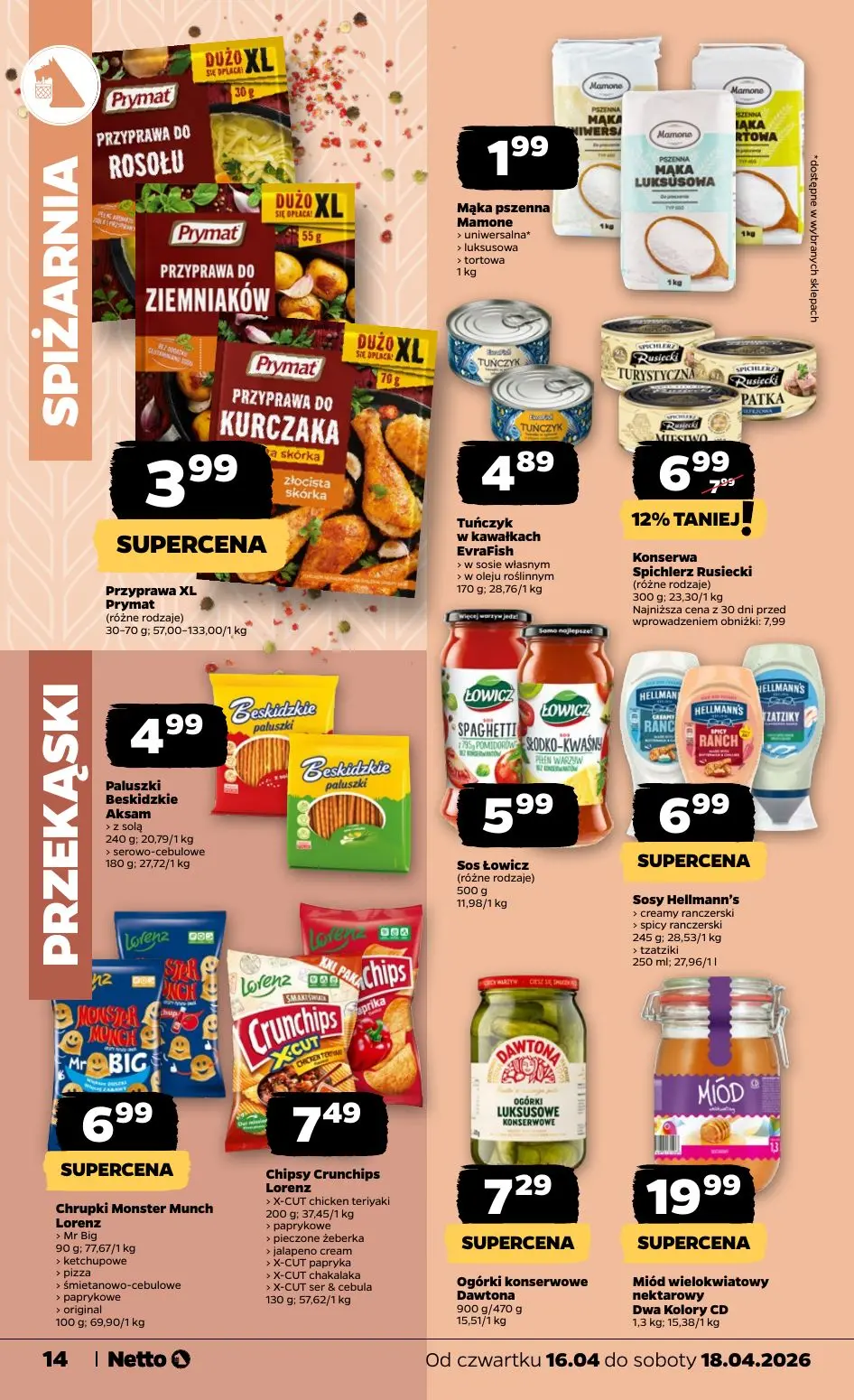gazetka promocyjna NETTO Gazetka spożywcza - Strona 14