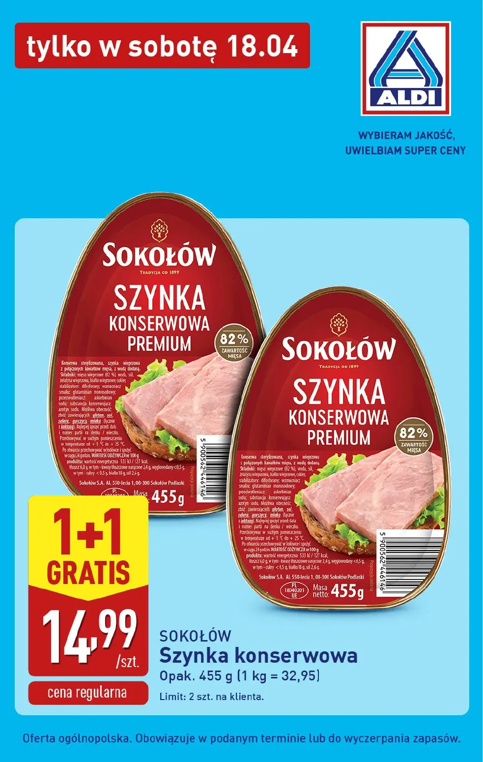 gazetka promocyjna ALDI Tylko w SOBOTĘ - Strona 2