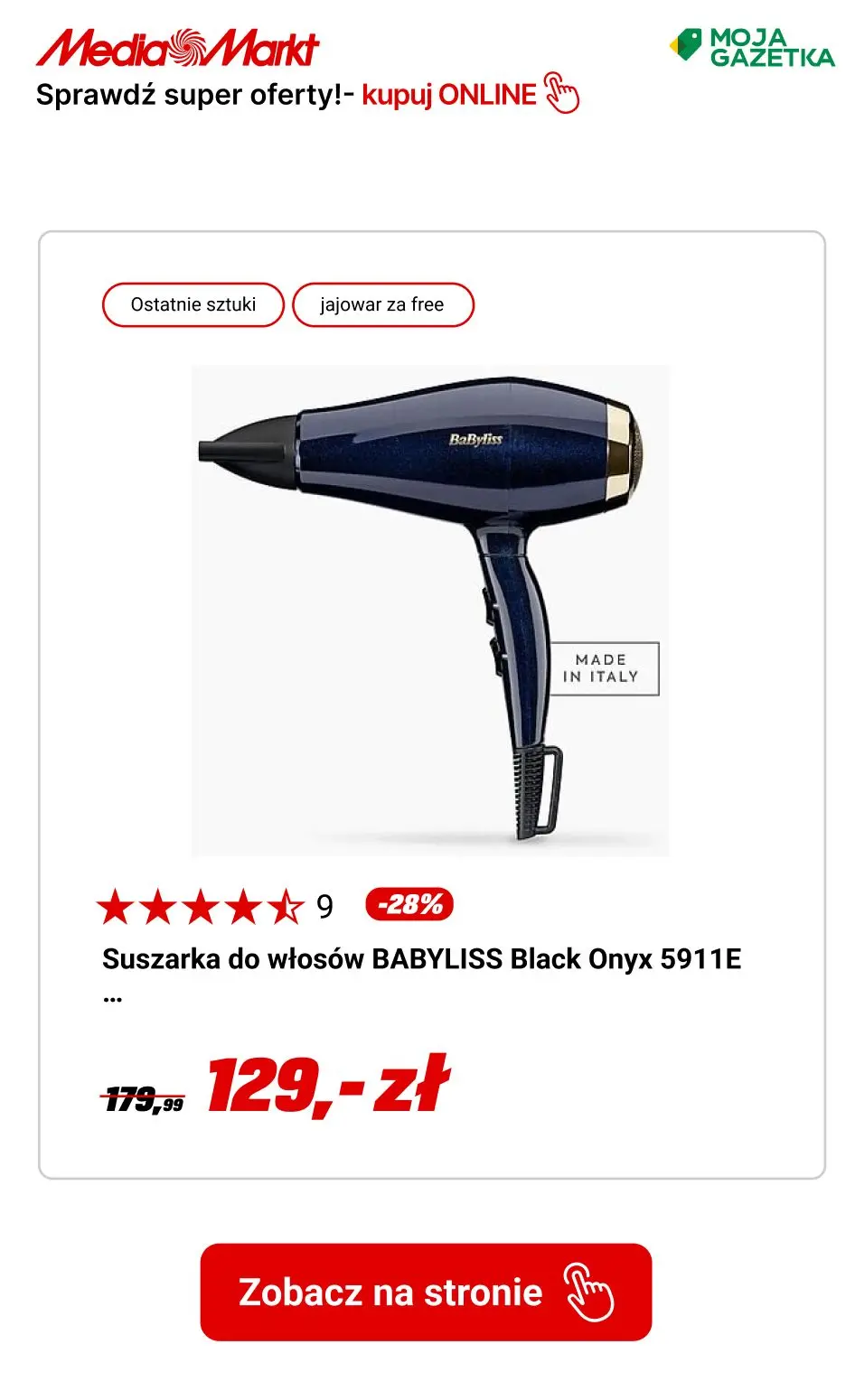 gazetka promocyjna Media Markt Sprawdź super oferty na produkty zanim kupi je ktoś inny! - Strona 4