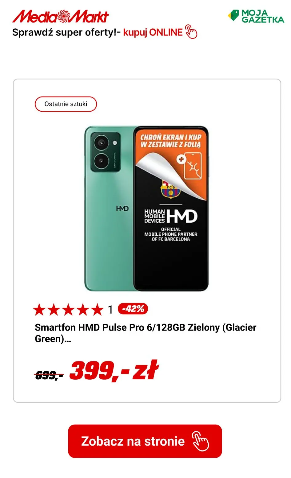 gazetka promocyjna Media Markt Sprawdź super oferty na produkty zanim kupi je ktoś inny! - Strona 8
