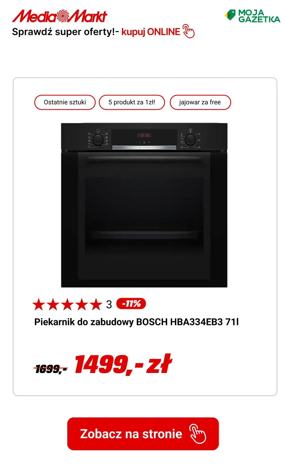 gazetka promocyjna Media Markt Sprawdź super oferty na produkty zanim kupi je ktoś inny! - Strona 9