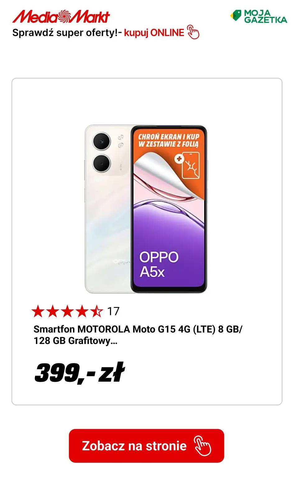 gazetka promocyjna Media Markt Sprawdź super oferty na produkty zanim kupi je ktoś inny! - Strona 12