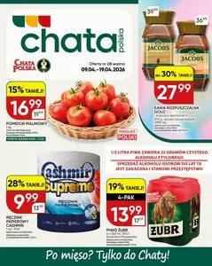 Gazetka promocyjna Chata Polska, ważna od 2026-04-09 do 2026-04-19.