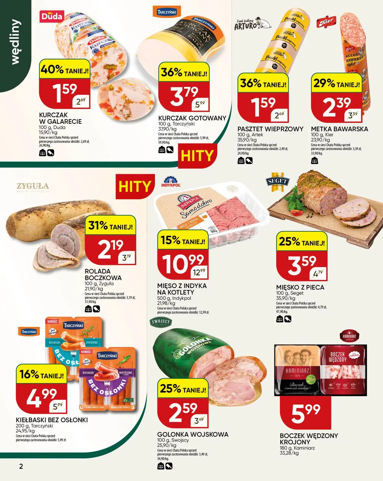 gazetka promocyjna Chata Polska Po mięso? Tylko do Chaty! - Strona 2