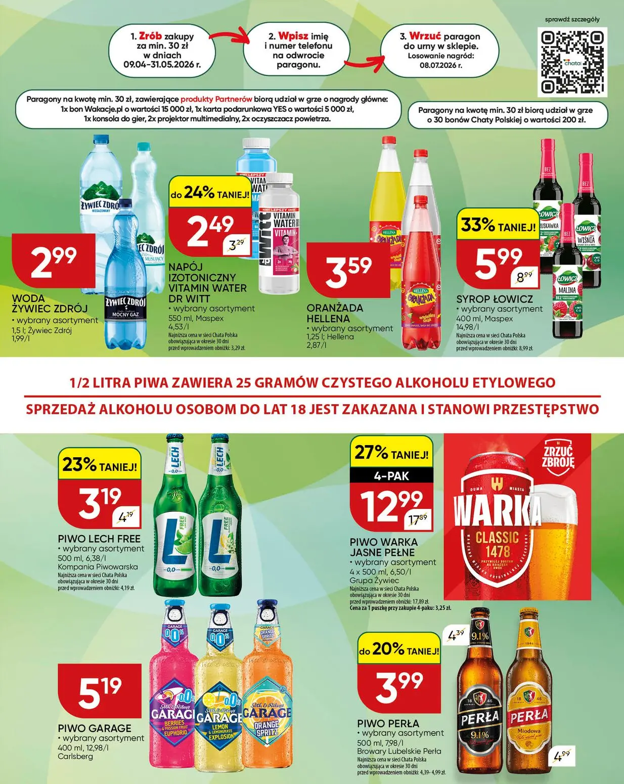 gazetka promocyjna Chata Polska Po mięso? Tylko do Chaty! - Strona 17