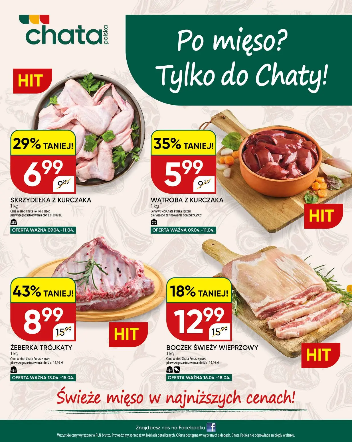 gazetka promocyjna Chata Polska Po mięso? Tylko do Chaty! - Strona 25