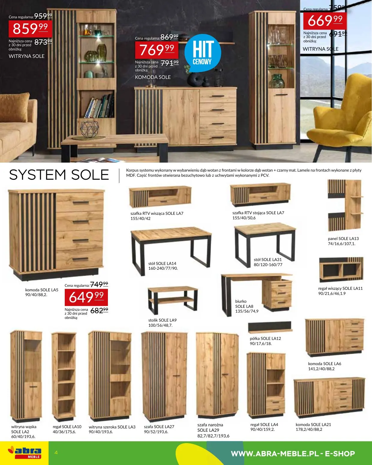 gazetka promocyjna abra meble  - Strona 4