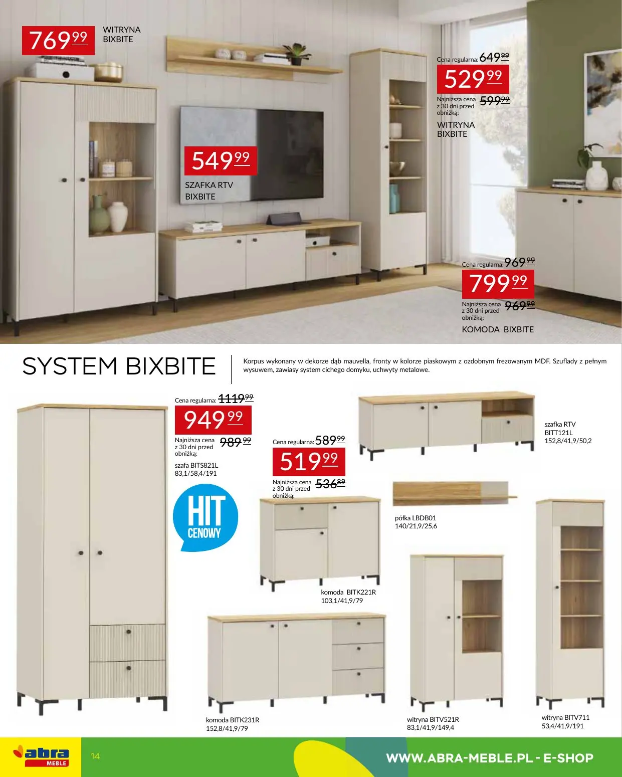 gazetka promocyjna abra meble  - Strona 14