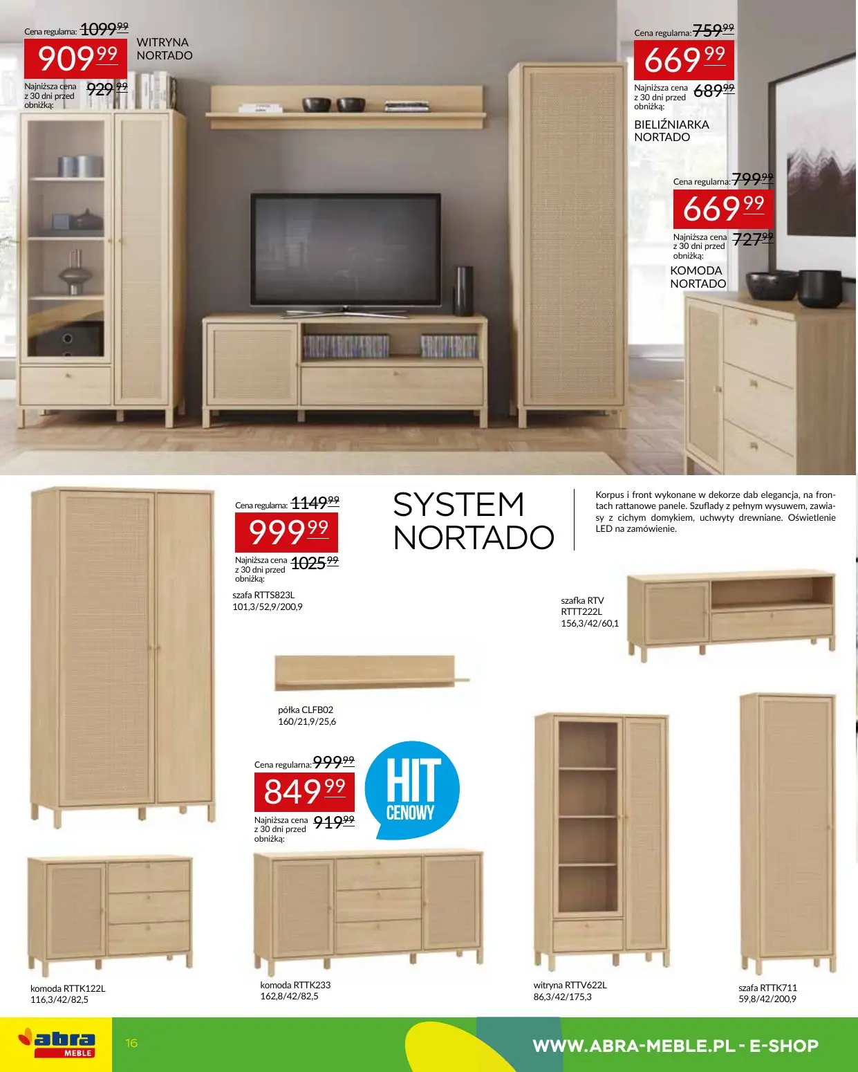 gazetka promocyjna abra meble  - Strona 16