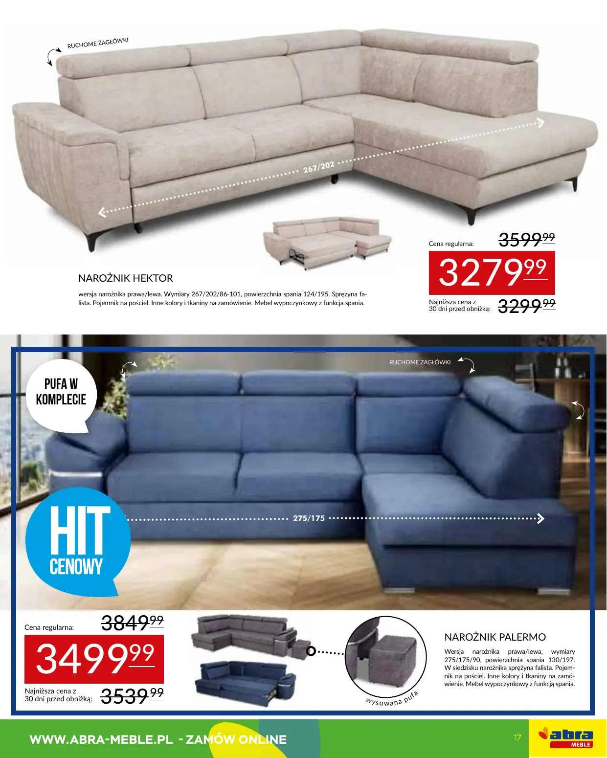 gazetka promocyjna abra meble  - Strona 17