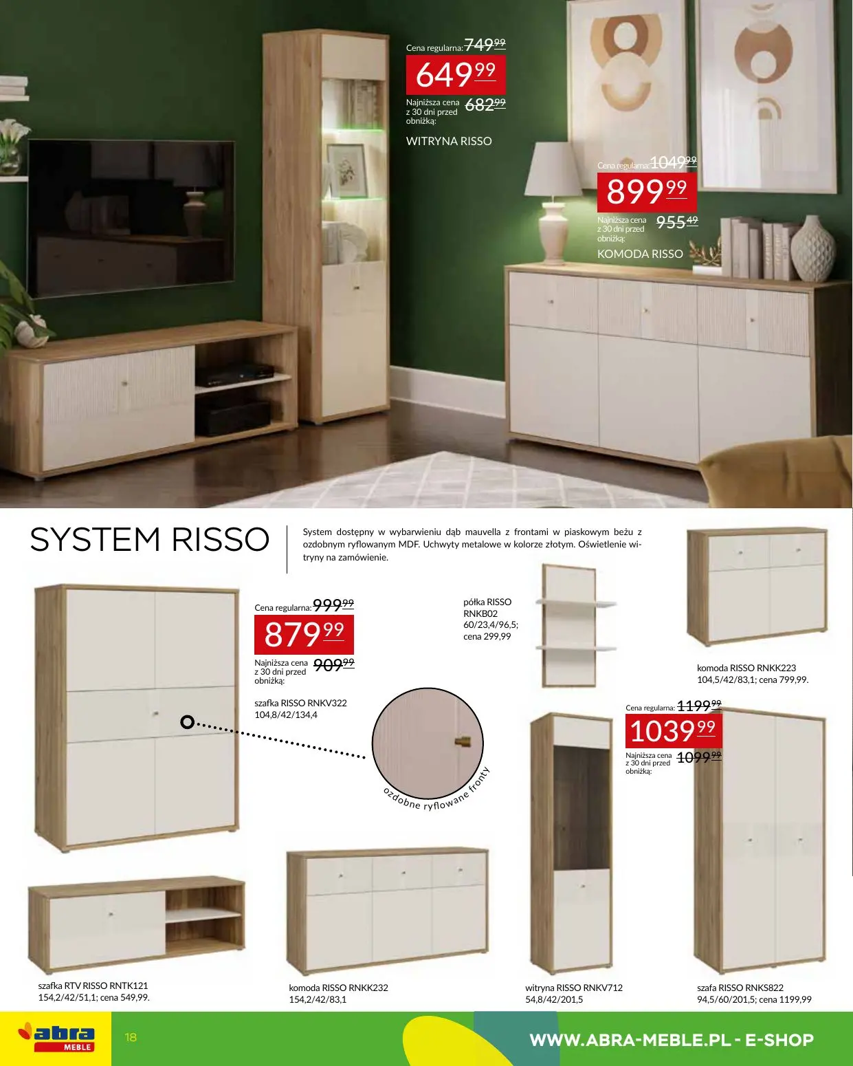 gazetka promocyjna abra meble  - Strona 18