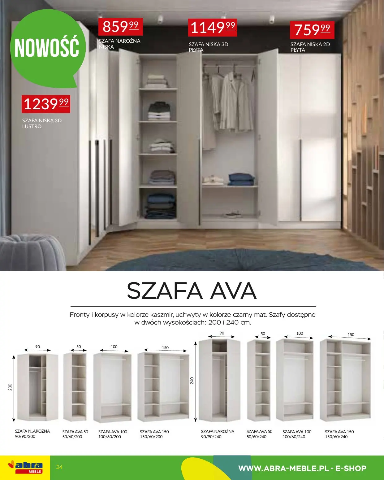 gazetka promocyjna abra meble  - Strona 24