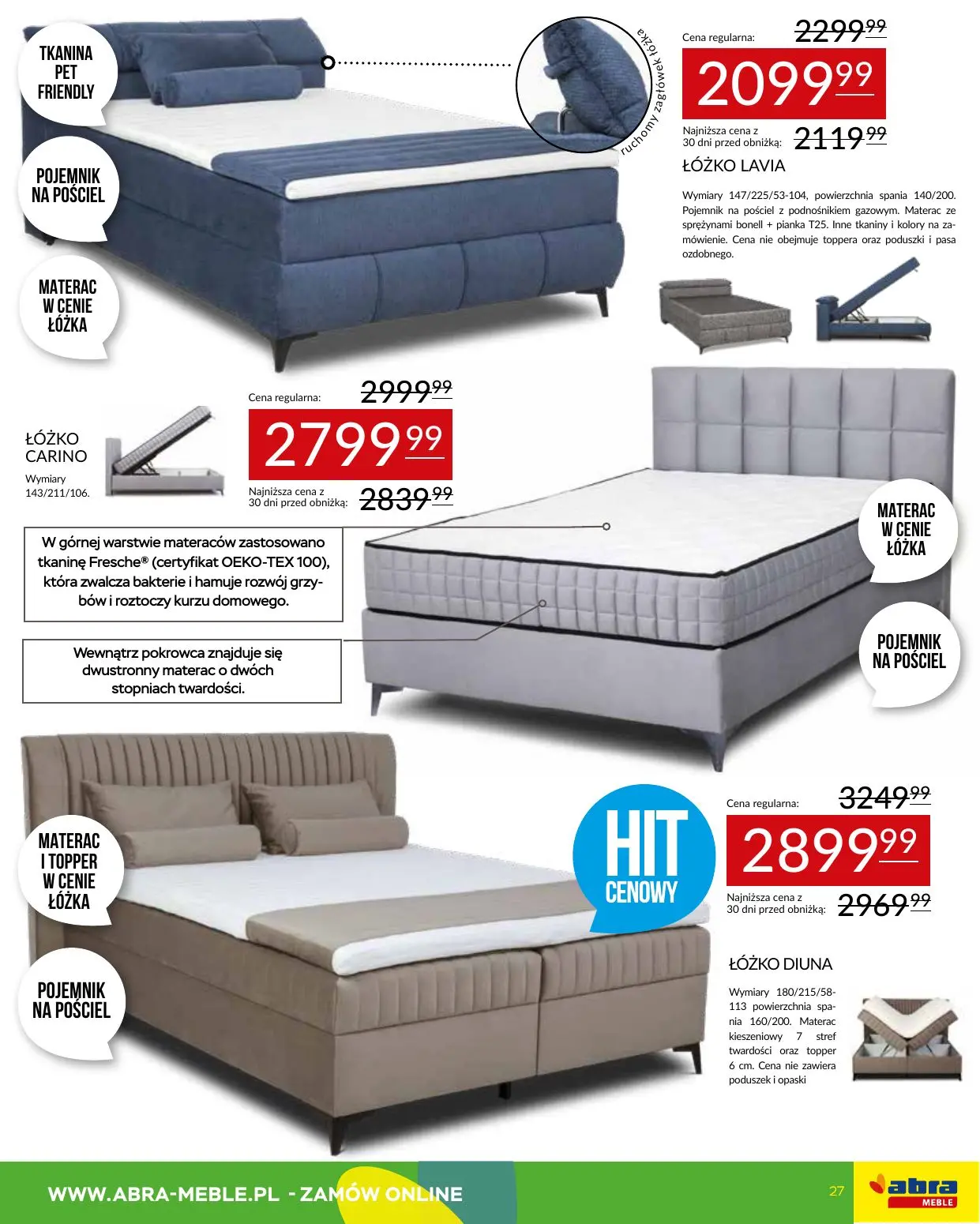 gazetka promocyjna abra meble  - Strona 27