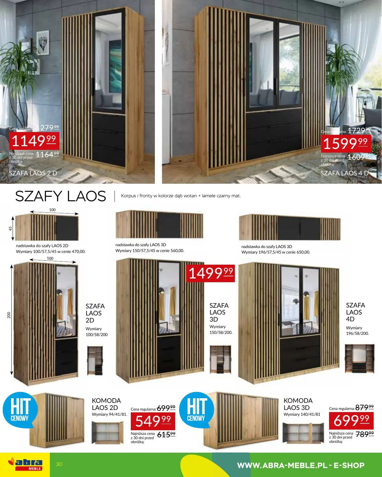 gazetka promocyjna abra meble  - Strona 30