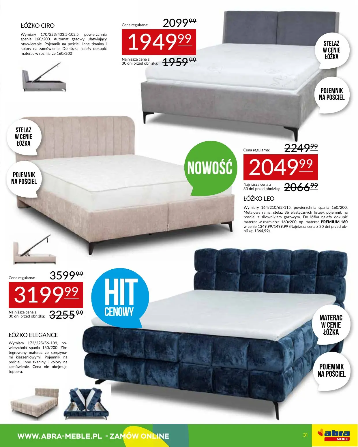 gazetka promocyjna abra meble  - Strona 31