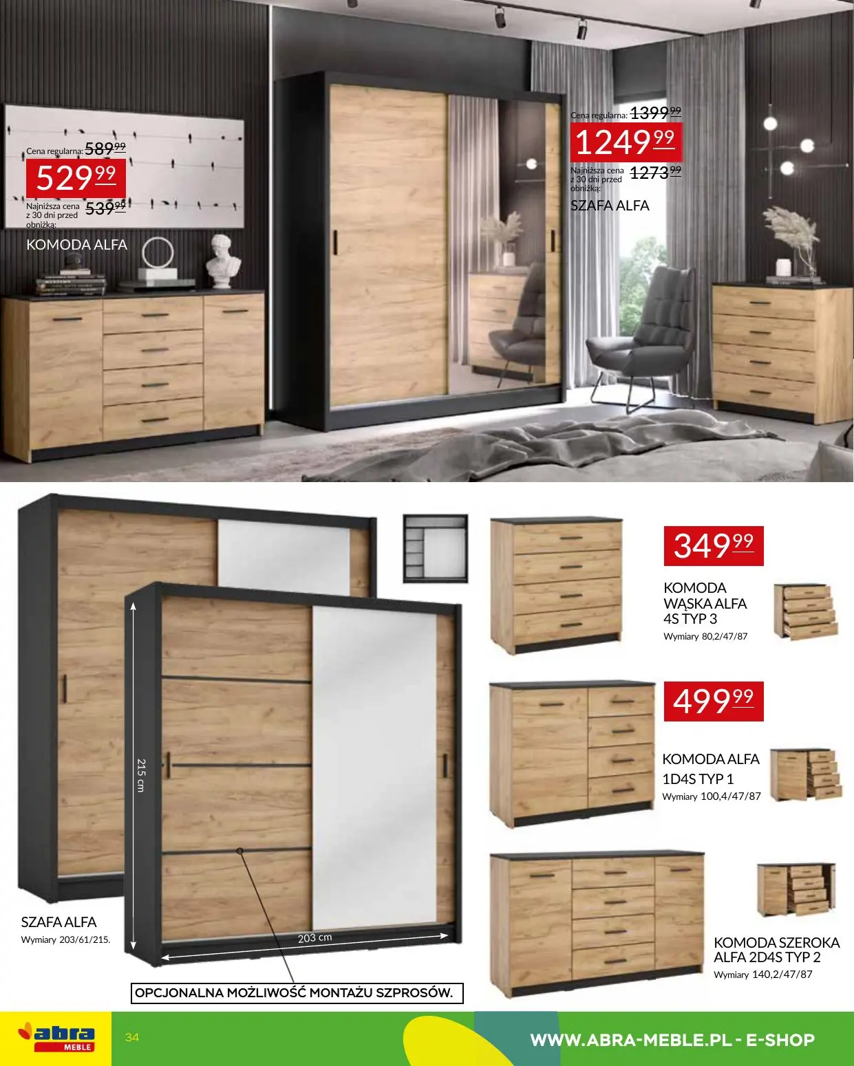 gazetka promocyjna abra meble  - Strona 34