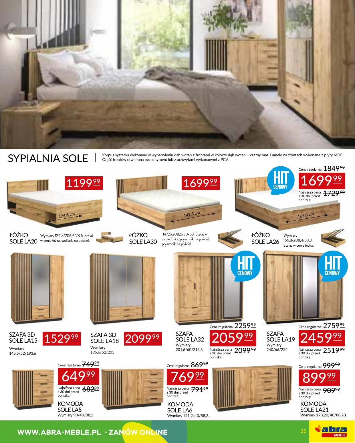 gazetka promocyjna abra meble  - Strona 35