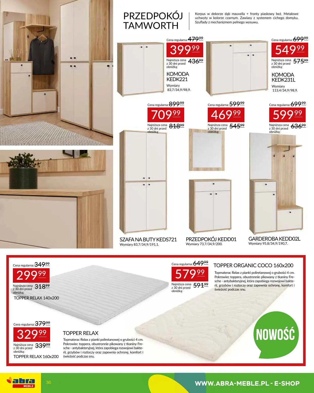 gazetka promocyjna abra meble  - Strona 36