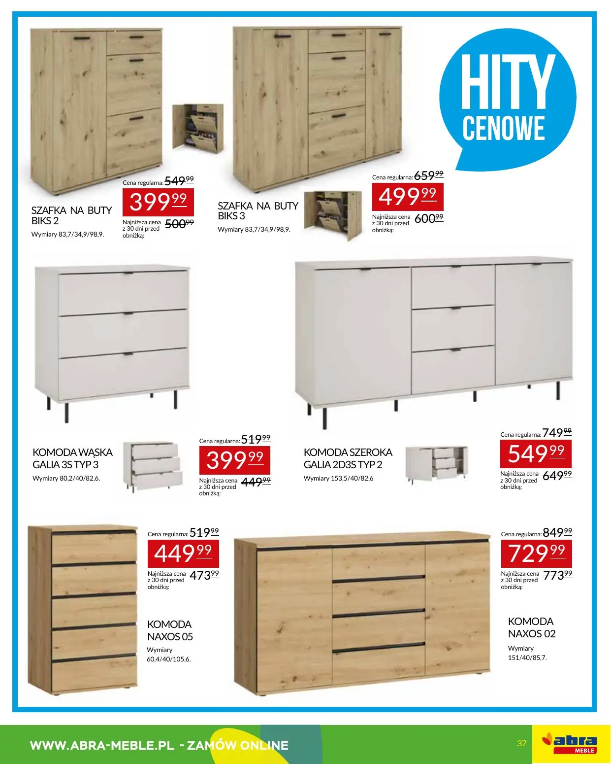 gazetka promocyjna abra meble  - Strona 37