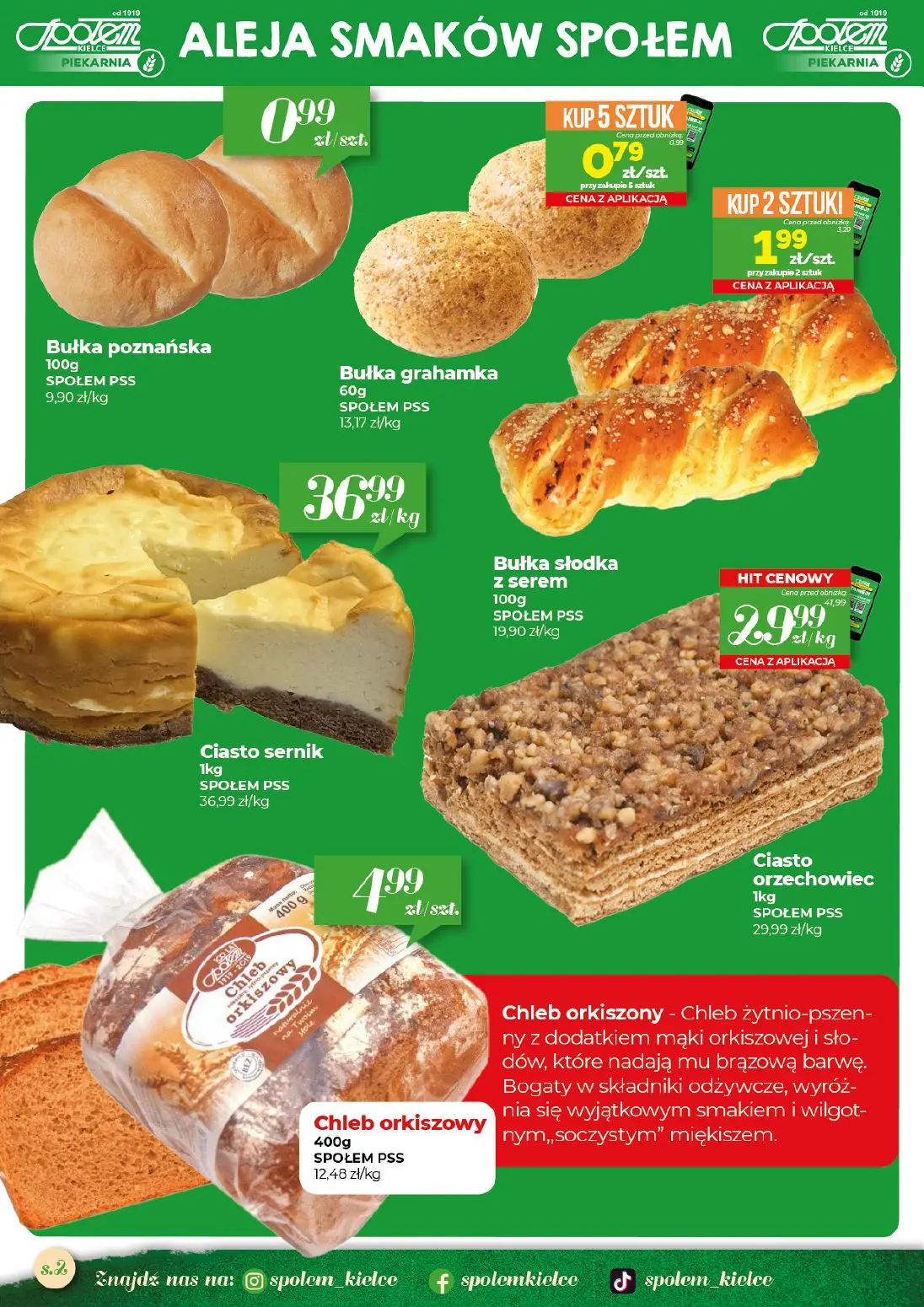 gazetka promocyjna Społem Kielce  - Strona 2