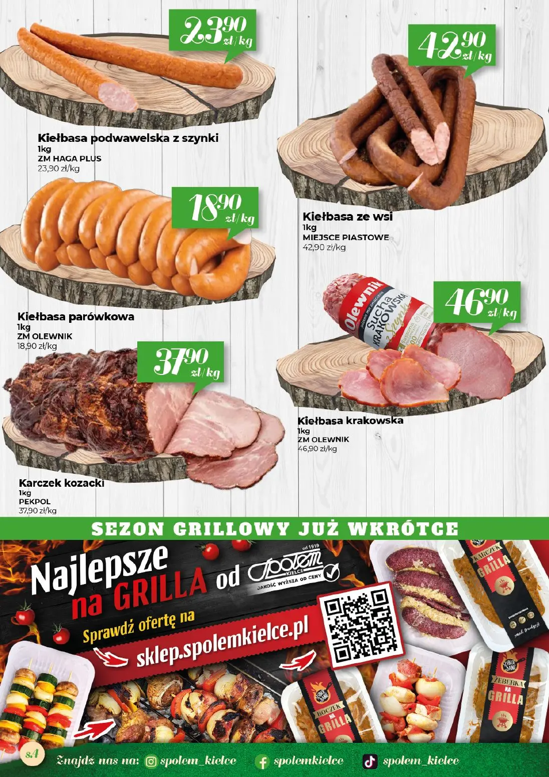 gazetka promocyjna Społem Kielce  - Strona 4