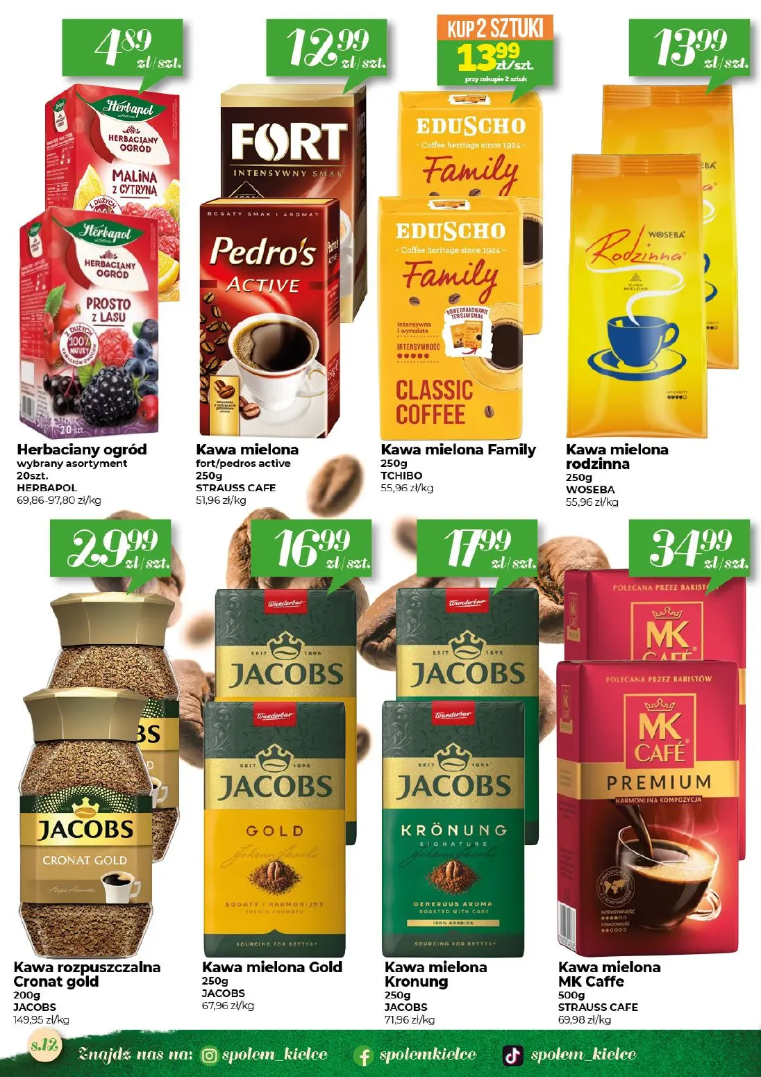 gazetka promocyjna Społem Kielce  - Strona 12