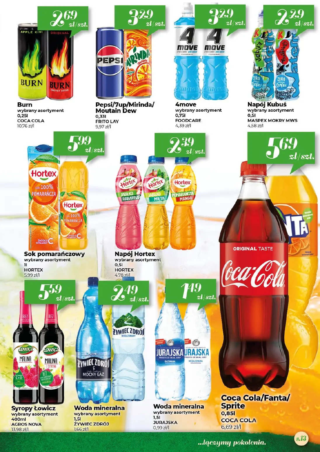 gazetka promocyjna Społem Kielce  - Strona 13