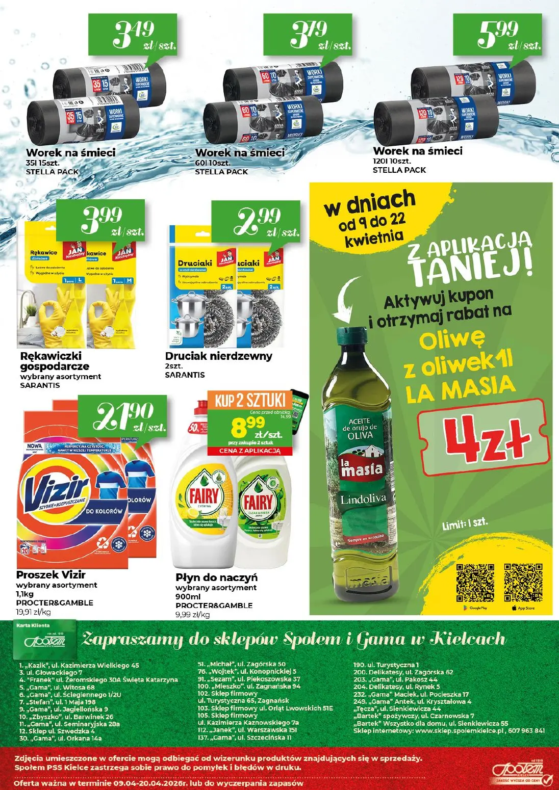 gazetka promocyjna Społem Kielce  - Strona 16