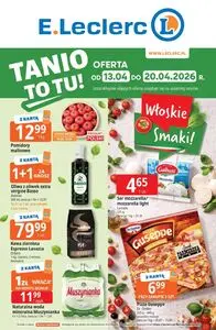 Gazetka promocyjna E.Leclerc, ważna od 2026-04-13 do 2026-04-20.