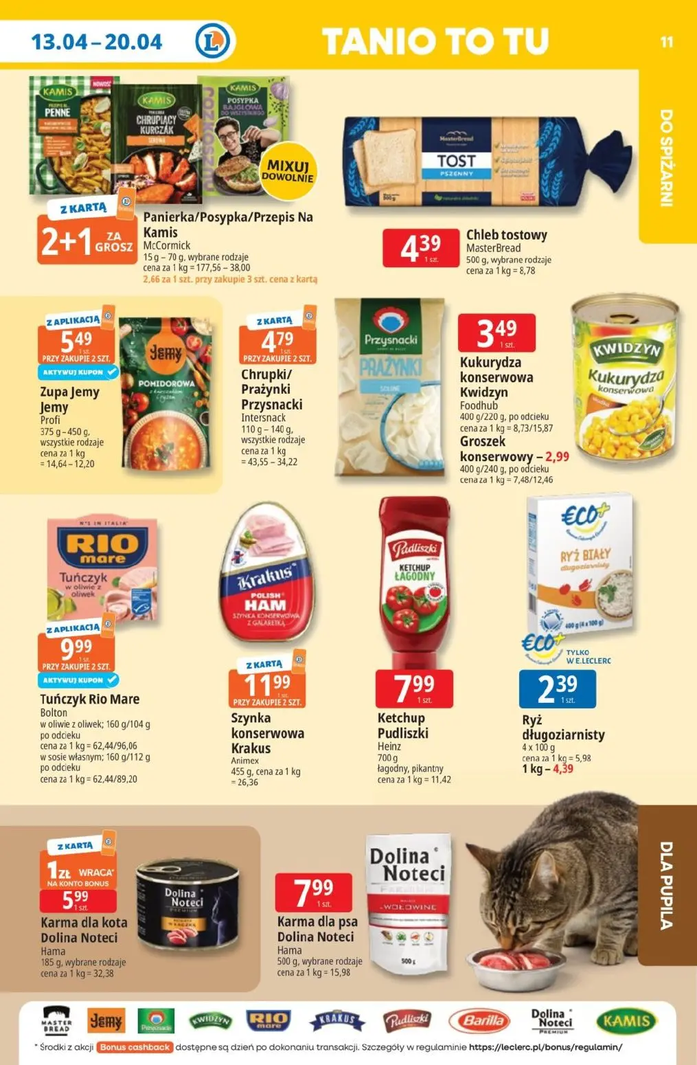 gazetka promocyjna E.Leclerc Tanio to tu - Strona 11