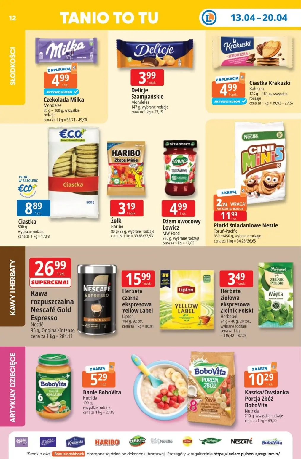 gazetka promocyjna E.Leclerc Tanio to tu - Strona 12