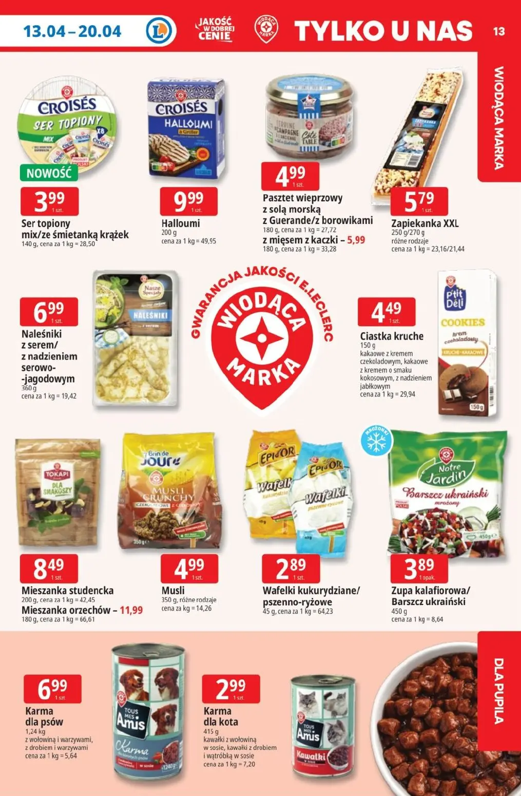 gazetka promocyjna E.Leclerc Tanio to tu - Strona 13