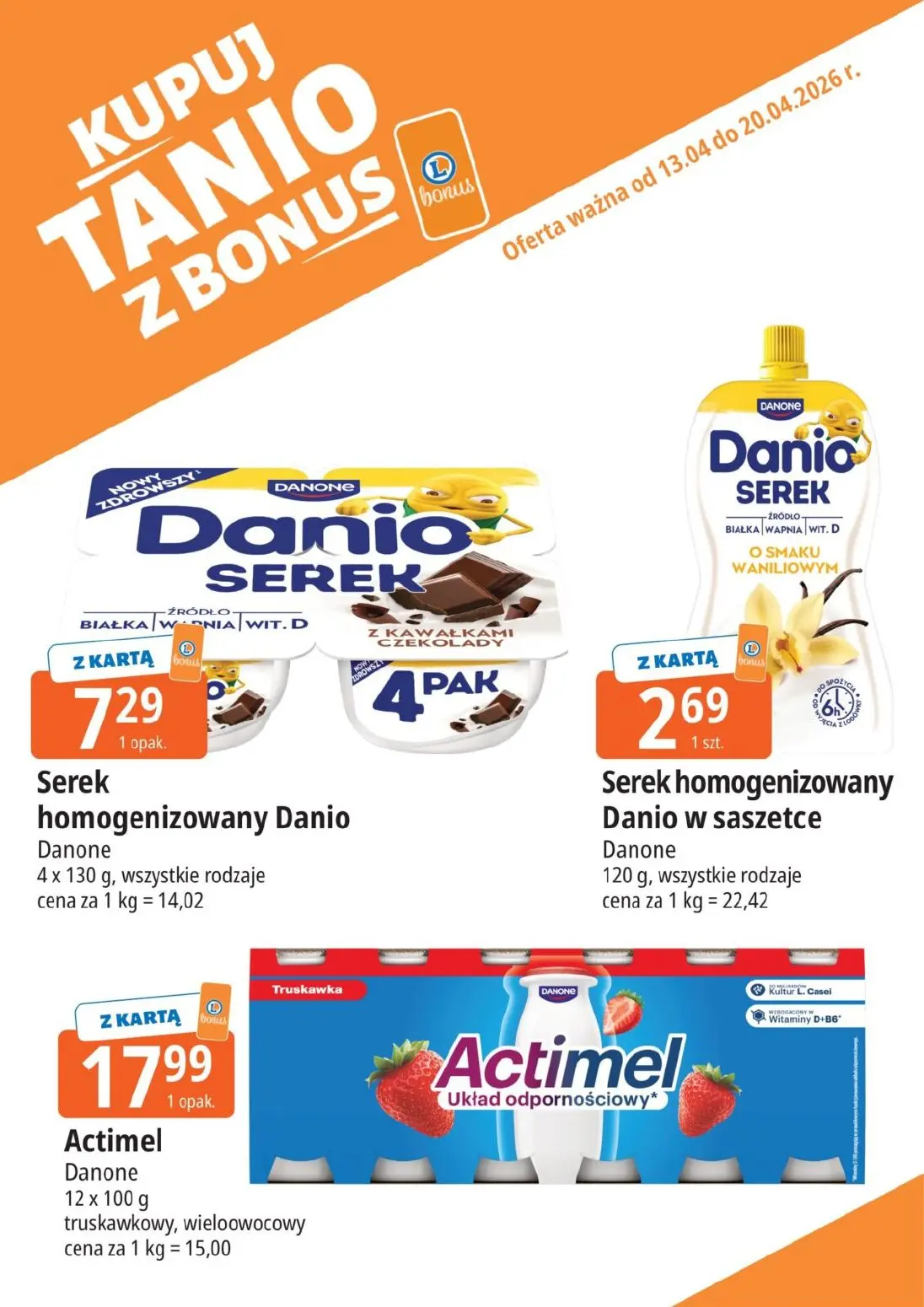 gazetka promocyjna E.Leclerc Kupuj tanio z bonusem - Strona 2