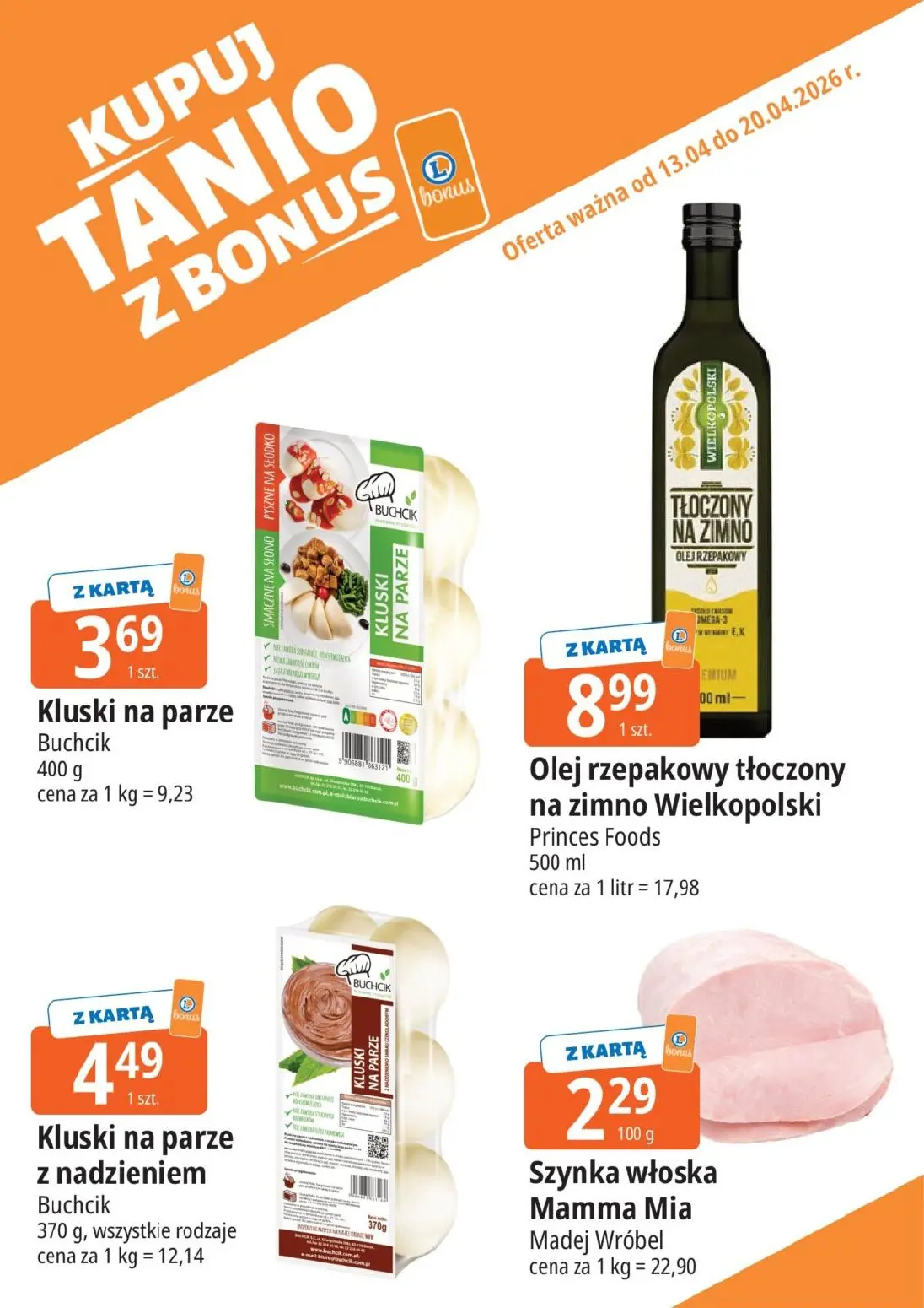 gazetka promocyjna E.Leclerc Kupuj tanio z bonusem - Strona 8