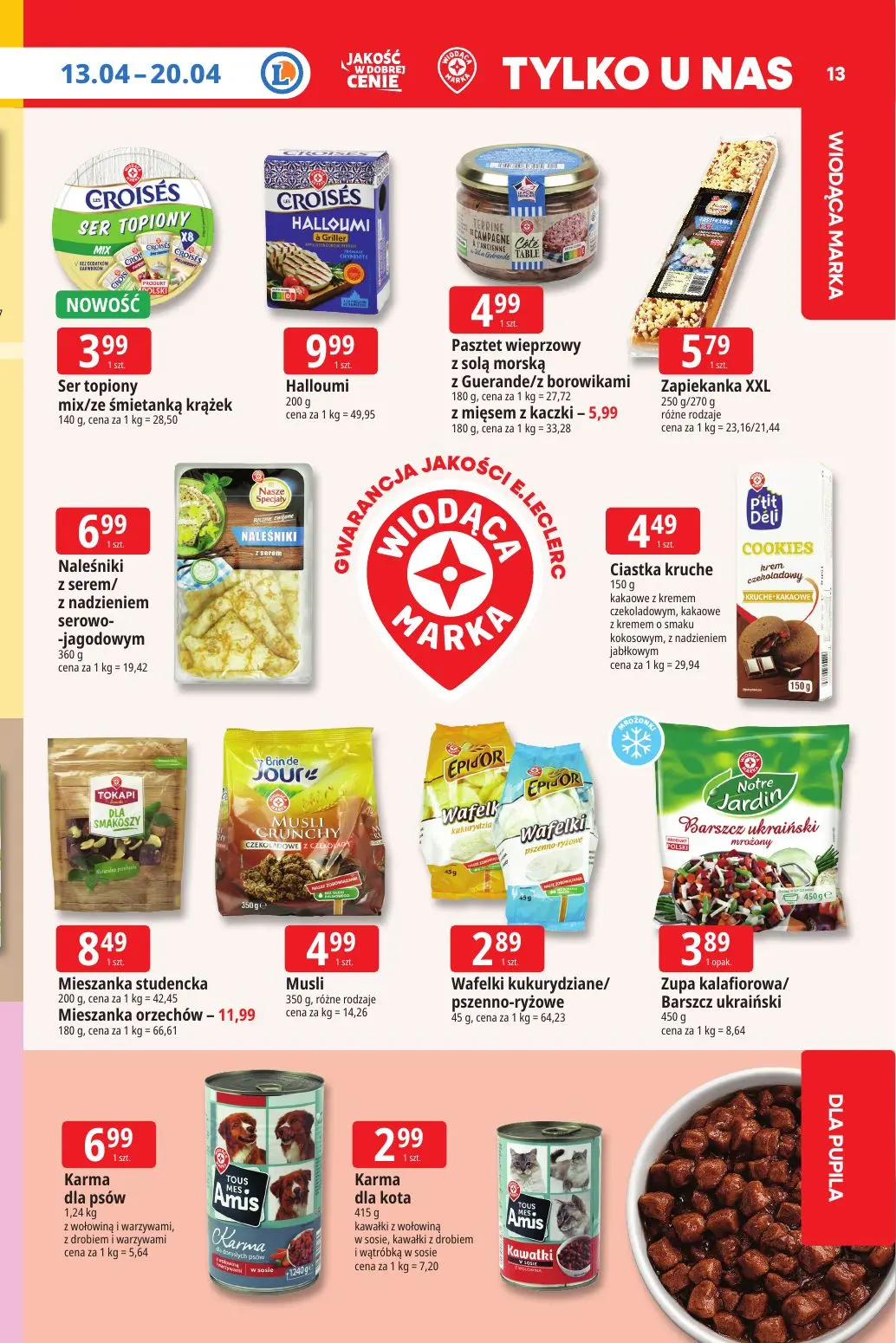 gazetka promocyjna E.Leclerc Tanio to tu - Strona 13