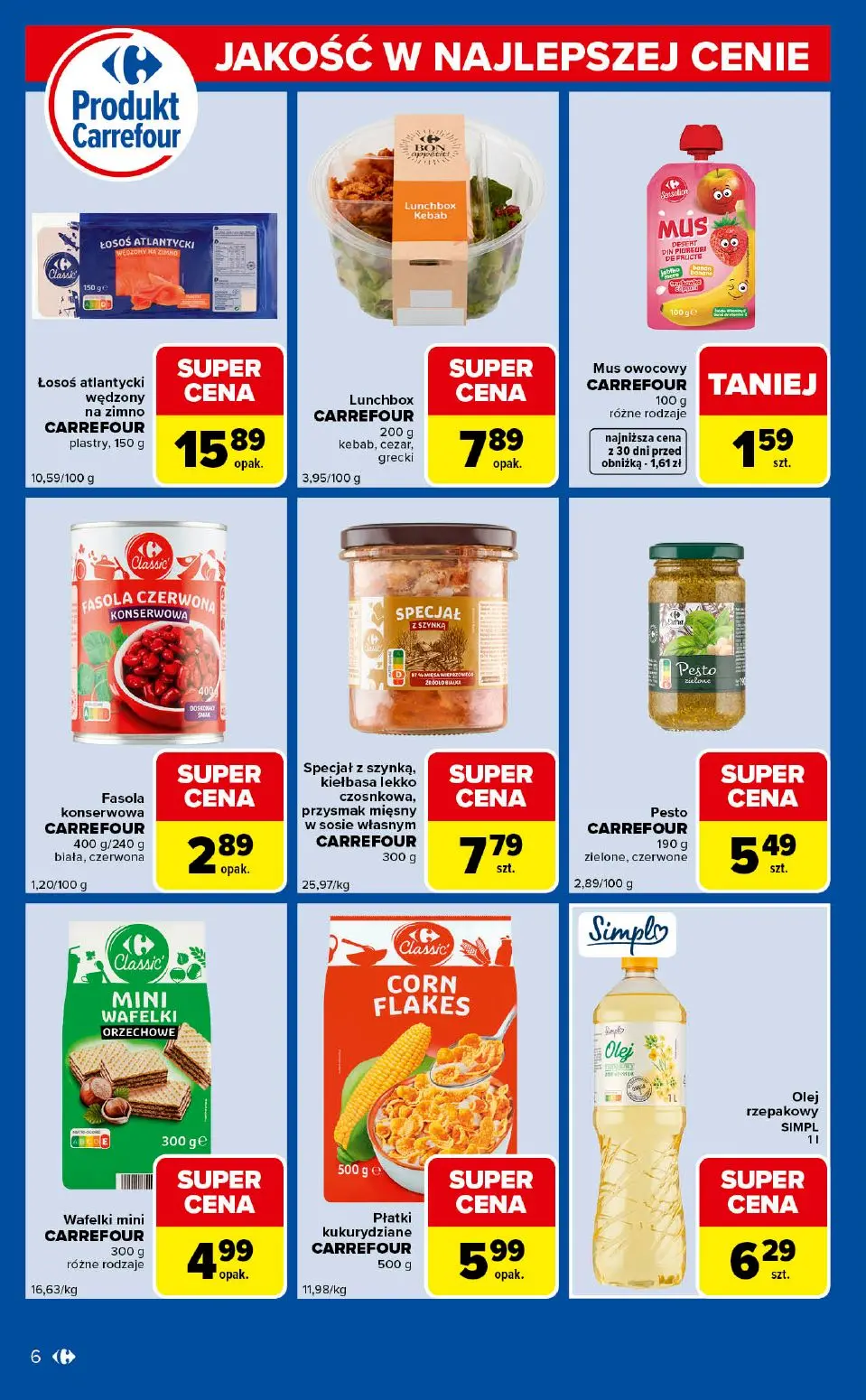 gazetka promocyjna Carrefour Express Zrób zakupy ekspresem - Strona 6