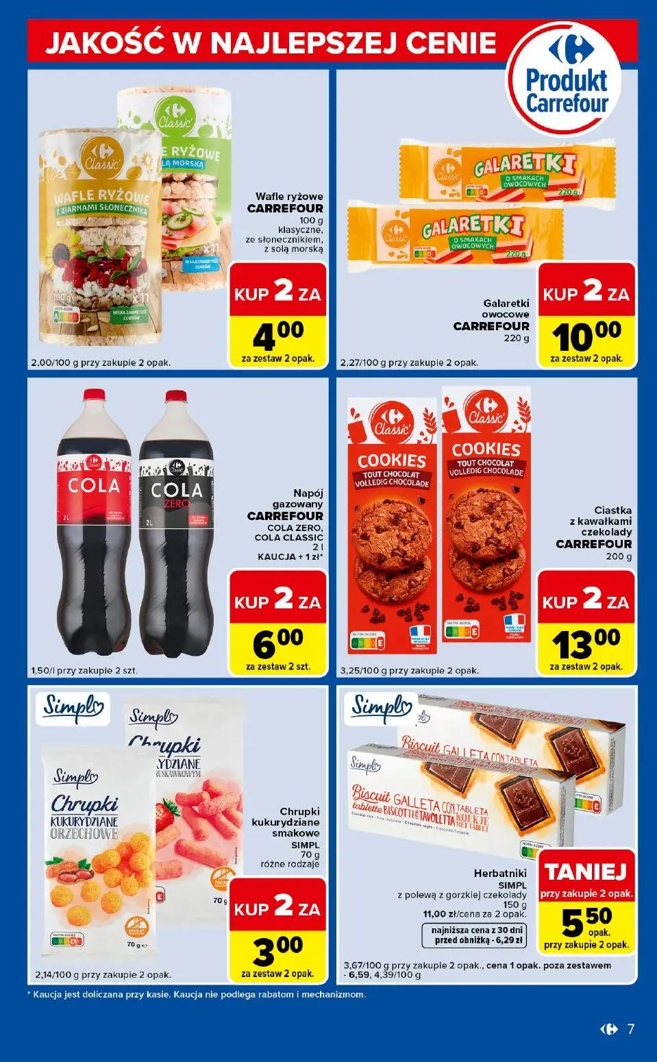 gazetka promocyjna Carrefour Express Zrób zakupy ekspresem - Strona 7