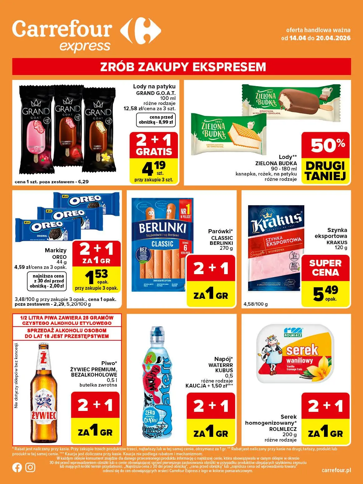 gazetka promocyjna Carrefour Express Zrób zakupy ekspresem - Strona 2