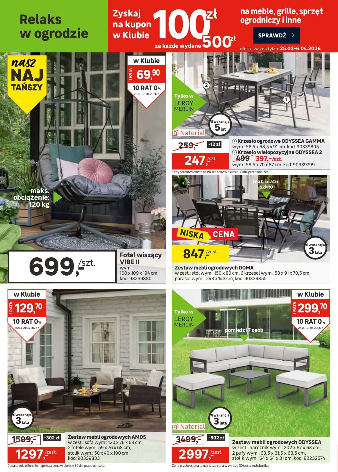 gazetka promocyjna Leroy Merlin Nowy ogród i wiele więcej - Strona 2