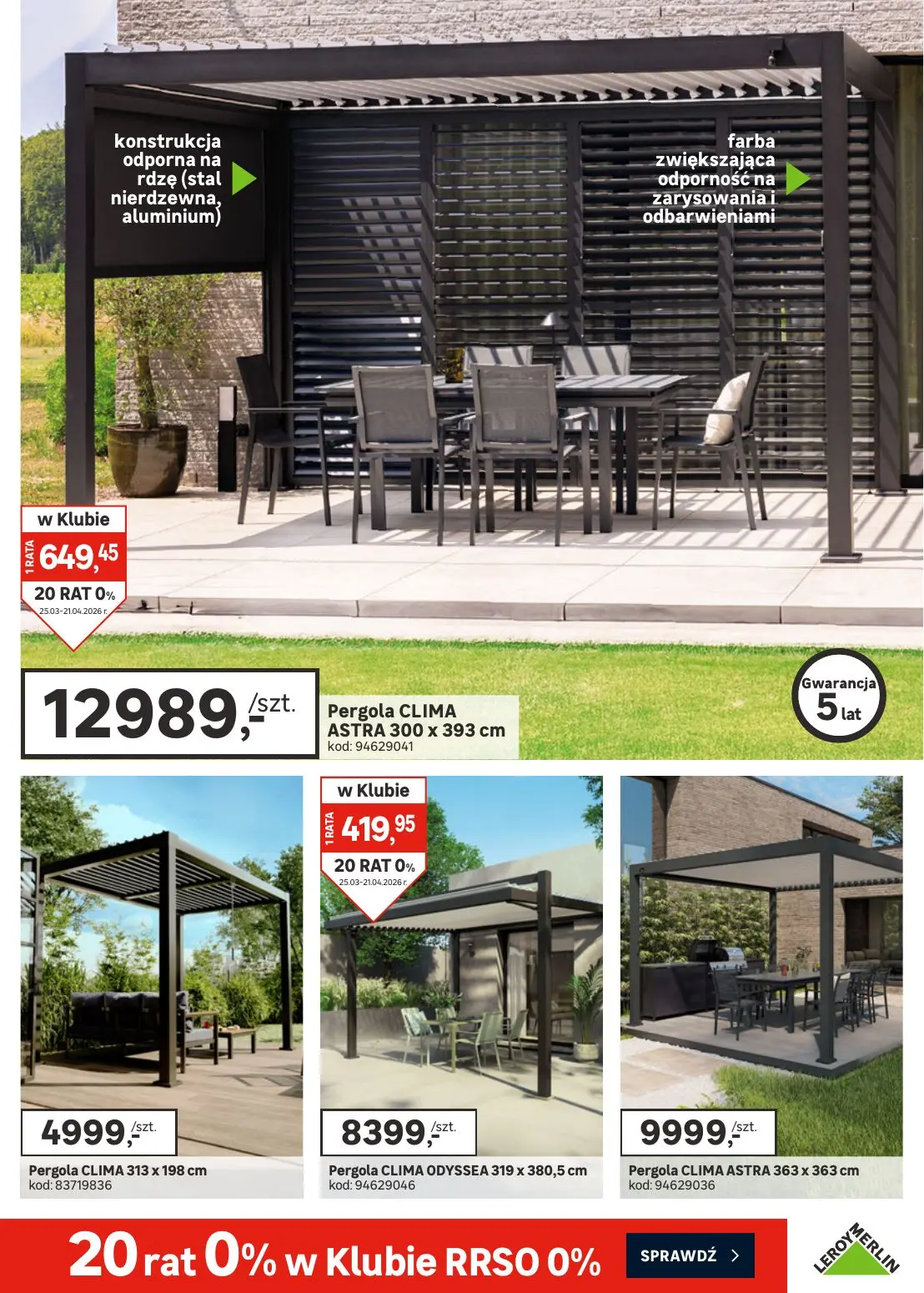 gazetka promocyjna Leroy Merlin Nowy ogród i wiele więcej - Strona 5