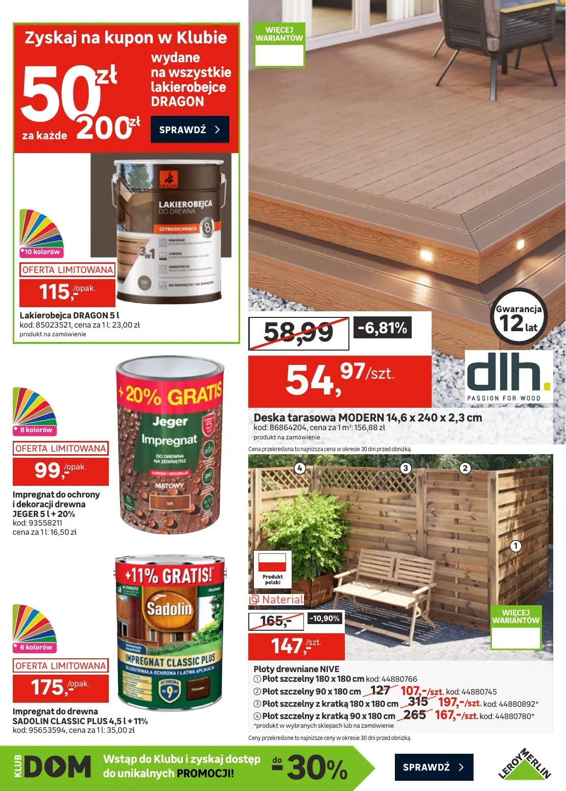 gazetka promocyjna Leroy Merlin Nowy ogród i wiele więcej - Strona 7