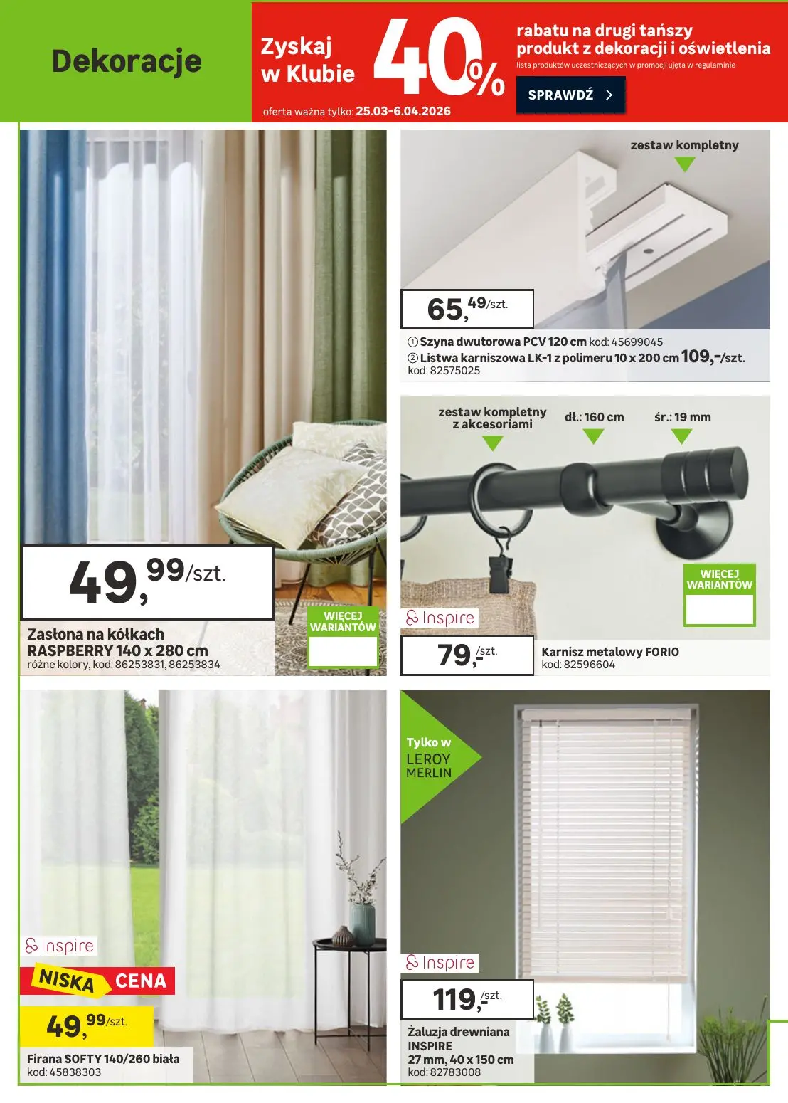 gazetka promocyjna Leroy Merlin Nowy ogród i wiele więcej - Strona 18