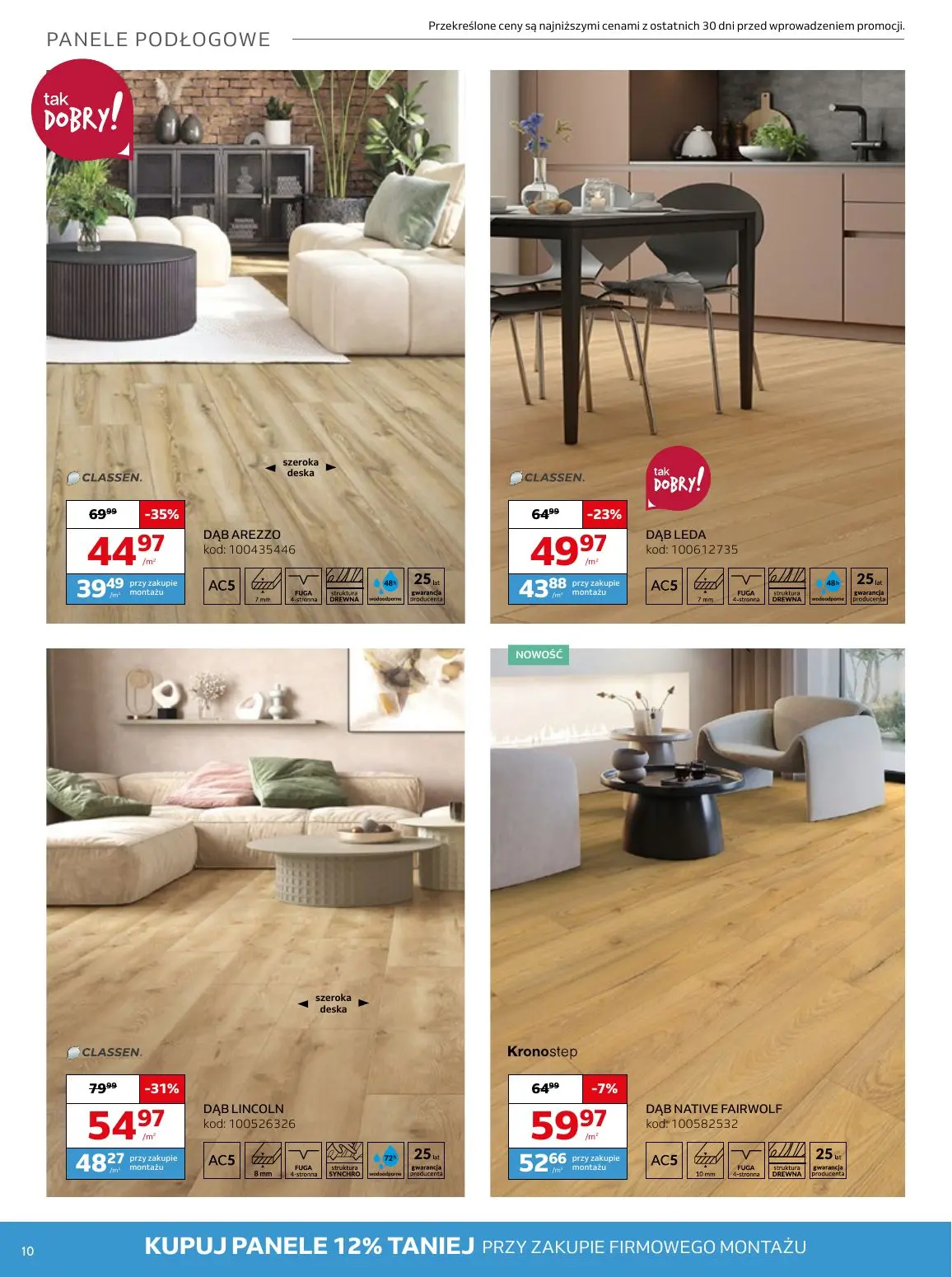 gazetka promocyjna KOMFORT Obudź staysfakcję na wiosnę - Strona 10