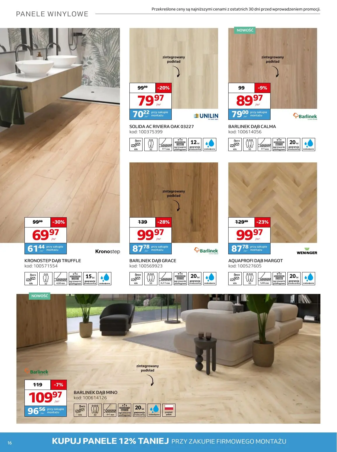 gazetka promocyjna KOMFORT Obudź staysfakcję na wiosnę - Strona 16