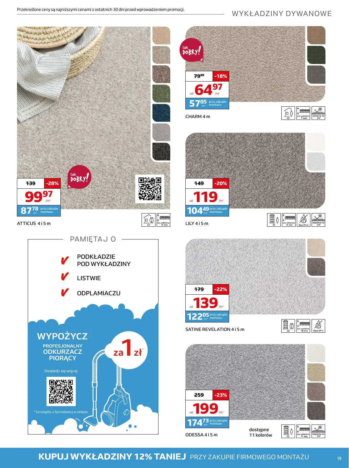 gazetka promocyjna KOMFORT Obudź staysfakcję na wiosnę - Strona 19